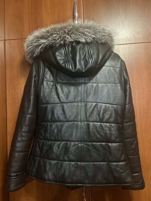 Куртка -желет шкіряний