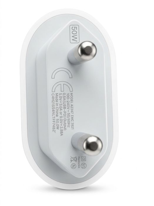 Зарядний пристрій Apple A2347 35W USB-C / Зарядное устройство Apple A2347 35W USB-C /Адаптер живлення / Адаптер питания