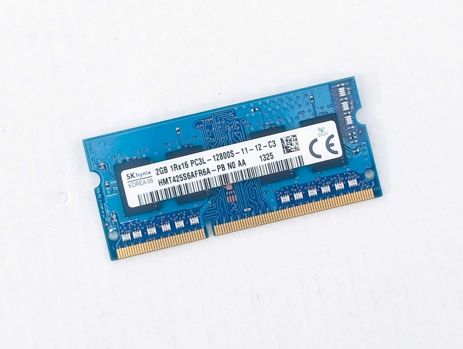 Оперативна пам'ять Hynix 2GB SO-DIMM DDR3-1600 PC3L-12800 для ноутбука