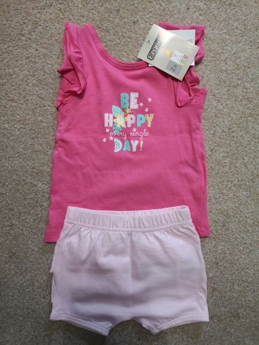 Zestaw bluzeczka plus spodenki roz 56 NOWY