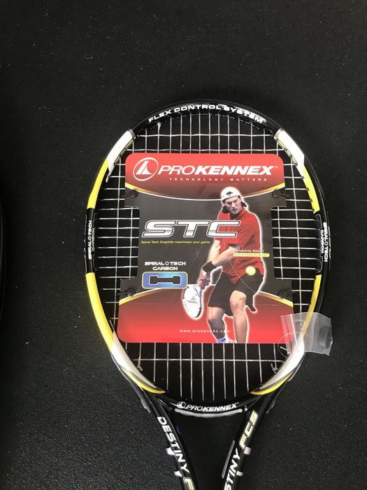 Raquete prokennex nova topo de gama destiny fcs 250