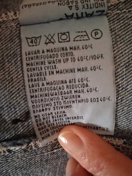 Casaco de Ganga 100% Algodão, tamanho M