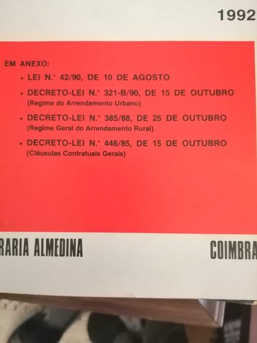 Livro codigo civil 1992