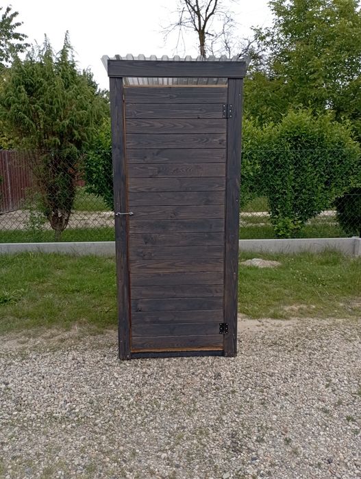 WC, wychodek, toaleta drewniana