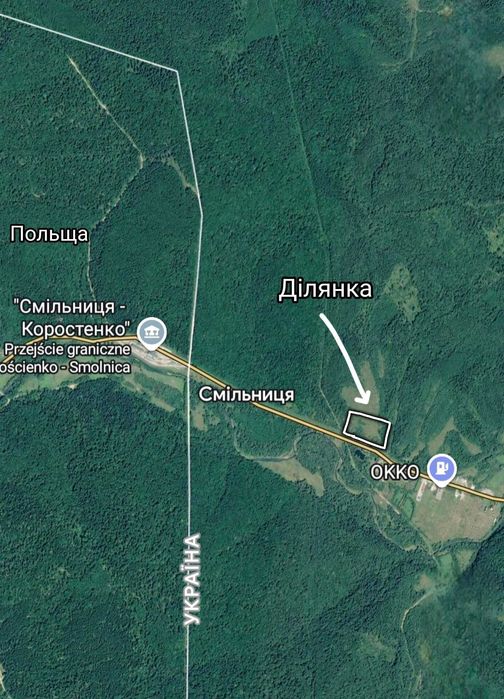 Продаж землі На кордоні з Польщею
