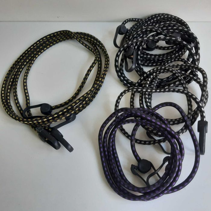 6 Cabos Elásticos p/ Aperto Segurança de Cargas