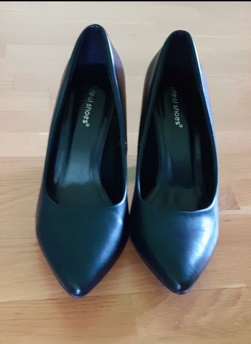 Туфлі чорні ideal shoes 39р.