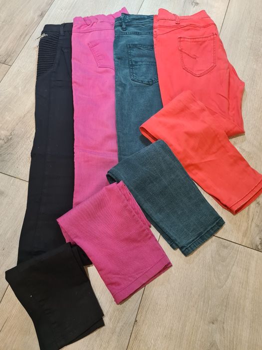 Штани джегінси комплектом 4 пари на М - L розмір