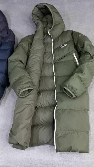 Nike зимовий довгий пуховик