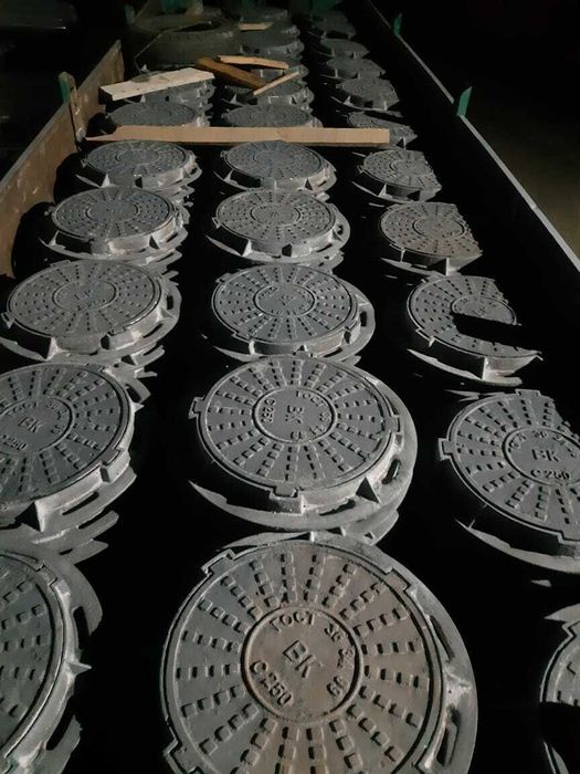 Лоток бетонний ЛВ з чавунною решіткою класу С Е  Люки чавунні ДОСТАВКА