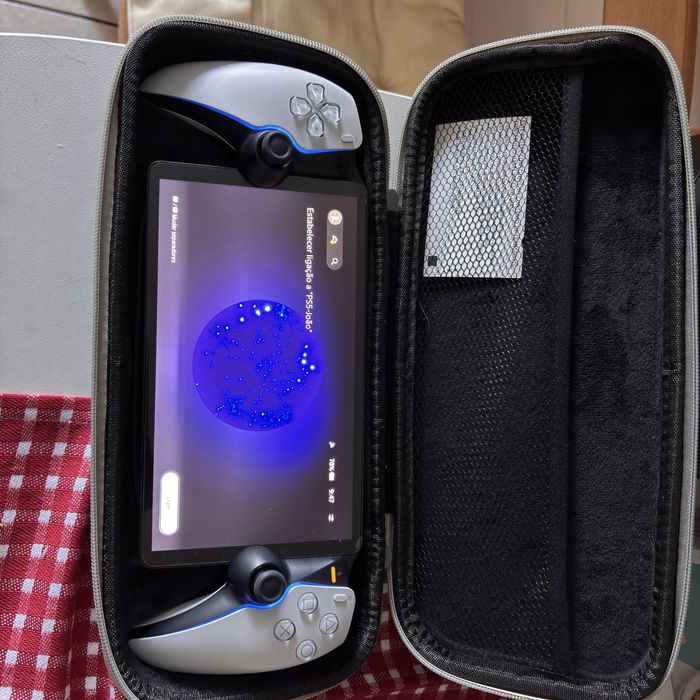 Playstation Portal com capa e pelicula