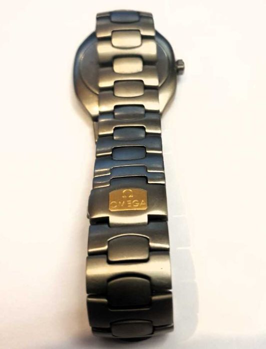 Tytanowo-Złoty 18k Zegarek „Omega Seamaster Polaris” kalendarz, Unisex