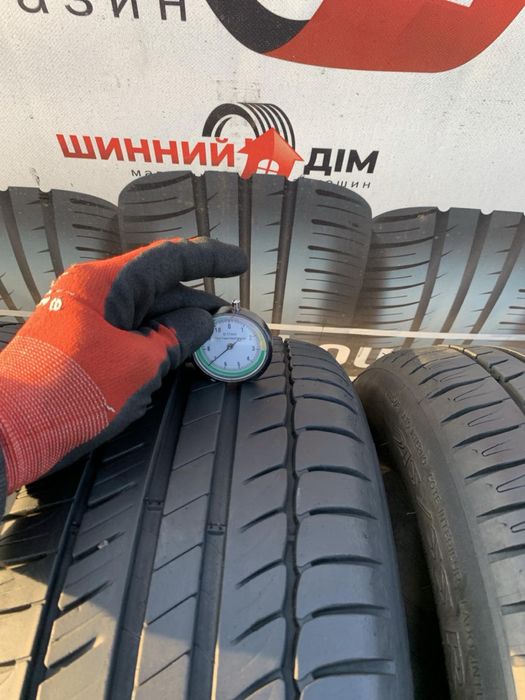 Шини 215/55 R16 Michelin  пара літо  2023 рік 7/6,5 мм