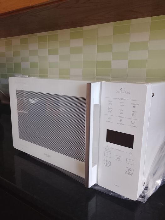 Micro-ondas Whirlpool Chef Plus MCP 349 WH 25L -  NOVO na caixa