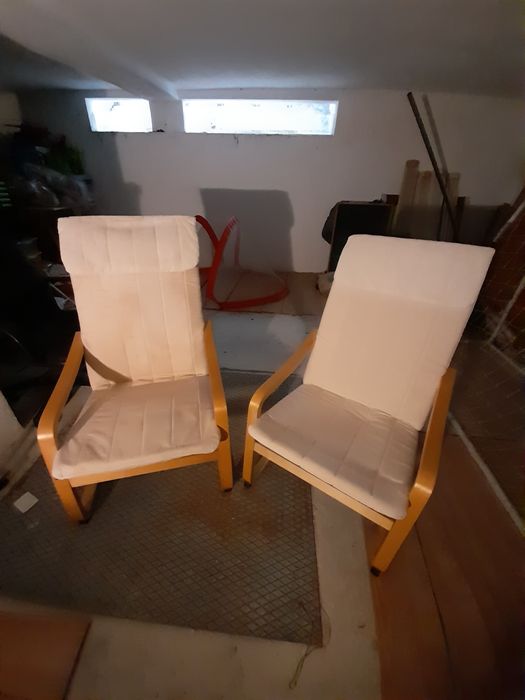 Cadeiras em tecido IKEA