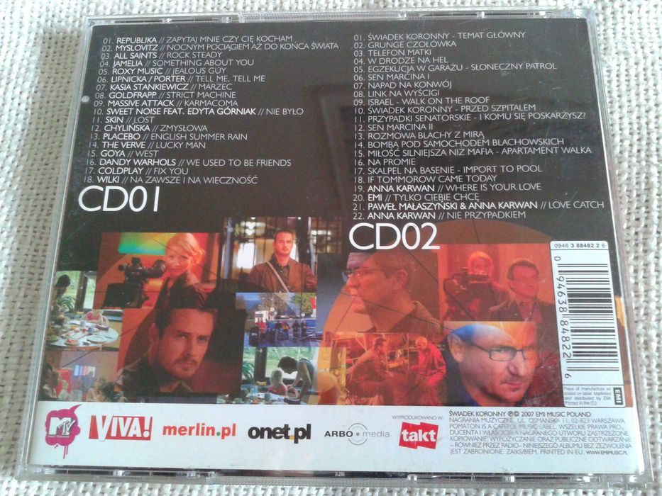 Świadek Koronny - Muzyka  CD