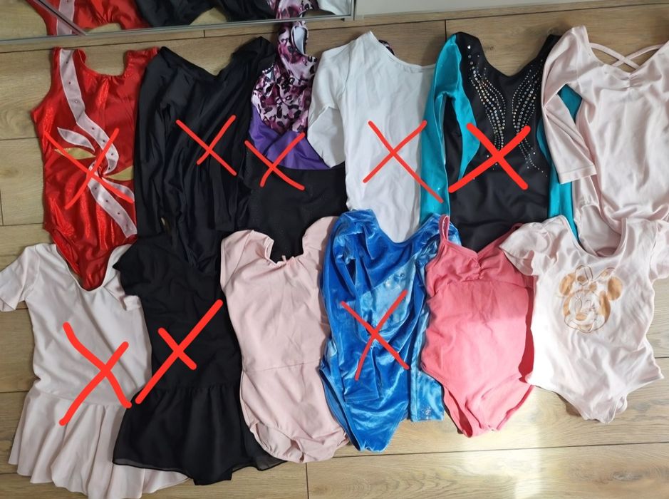 Body, Stroje taneczne, na gimnastykę, akrobatyke, balet dla dziewczynki