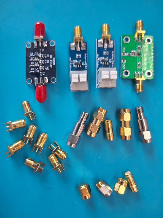 Радіокомпоненти для SDR та антен — LNA, фільтр, балун, кабелі, антени атенюатори, розєми