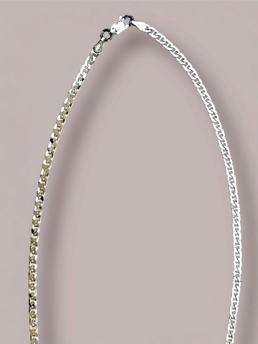 Масивний набір зі срібла 925: кулон Маген Давид та ланцюжок (Єрусалим)