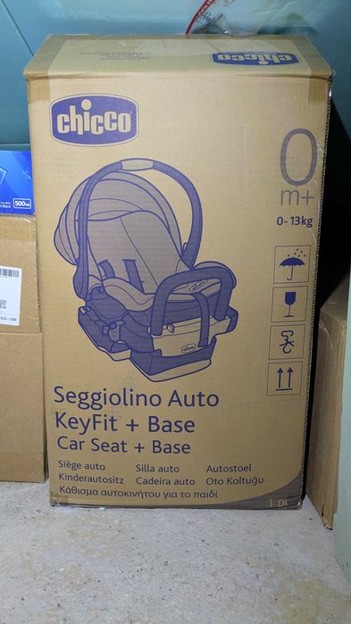 Ovo Chicco KeyFit Cadeira Auto + Base
