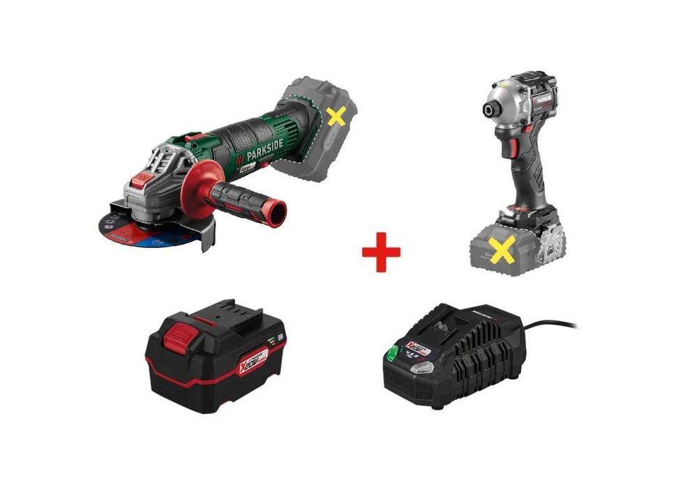 Pack Completo 20V Parkside