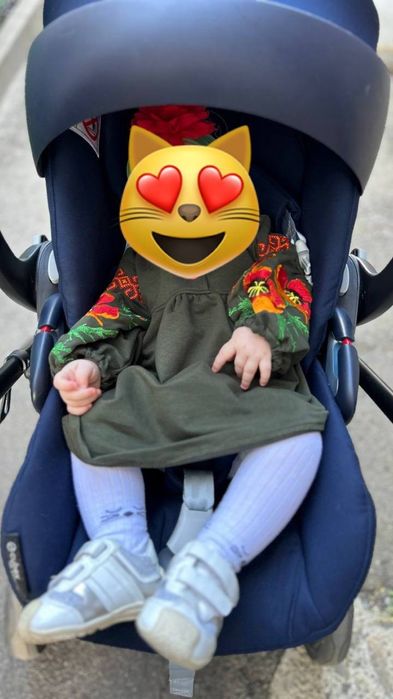 Cybex Cloud Z + Adamex Porto Light 3 в 1 возик дитячий + автокрісло