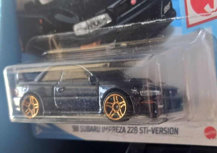 Subaru impreza 22b sti-version hot wheels