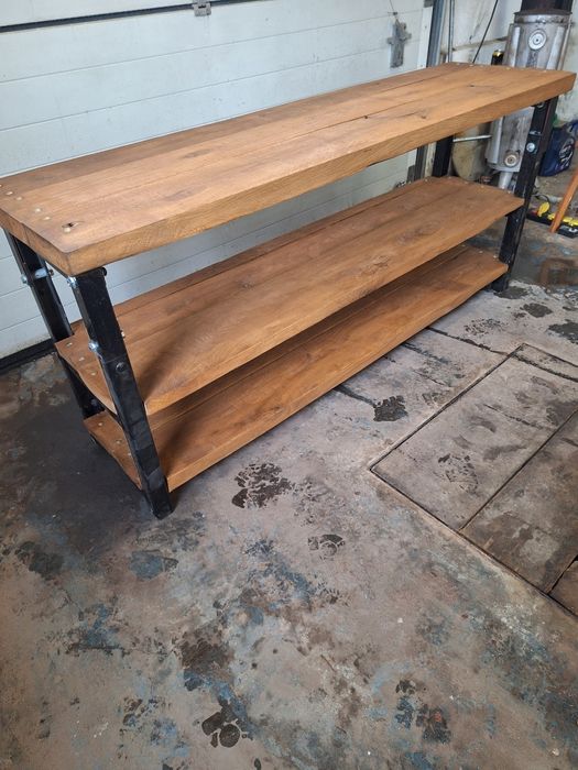 Stół warsztatowy dębowy stabilny