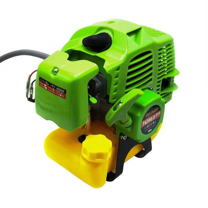 Бензокоса Procraft T4200/S Pro Разборная штанга, 3 ножа+катушка+ремень