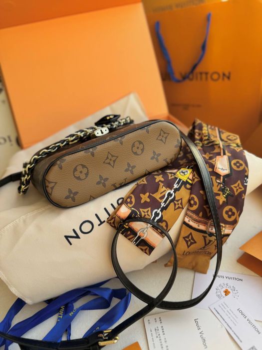 Сумка Louis Vuitton Vanity, жіноча сумка луі вітон, шкіряна сумка, бочонок