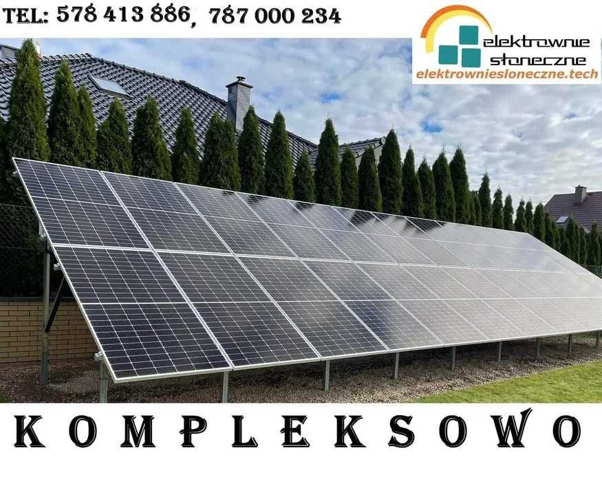 Instalacja fotowoltaiczna 7kWp na dachu +Magazyn Energii 10kWh +Montaż