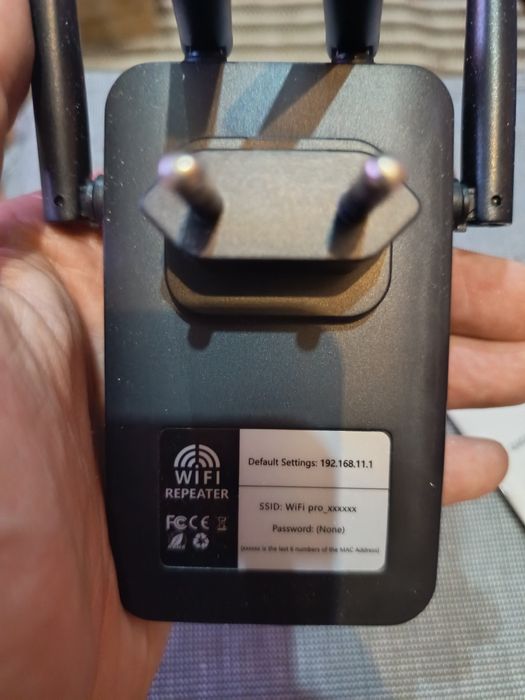 Repetidor de sinal Wi-Fi sem fios de 1200Mbps