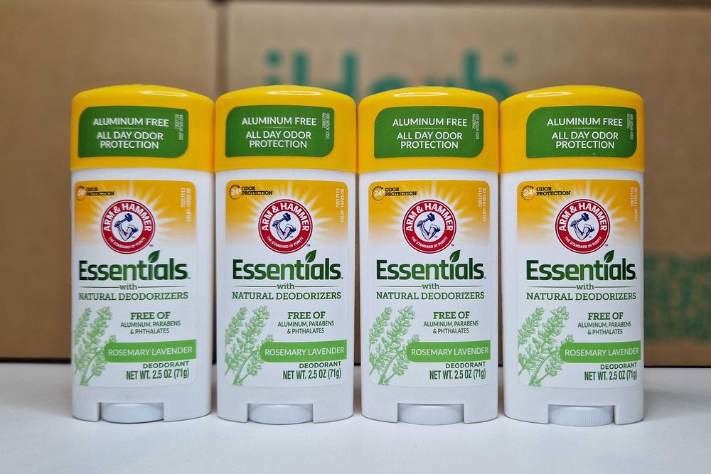 Arm & Hammer Essentials, натуральний дезодорант, розмарин лаванда, 71г