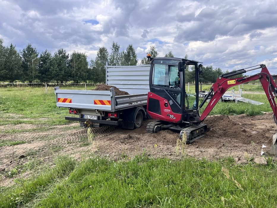 Usługi Minikoparką + wywrotka