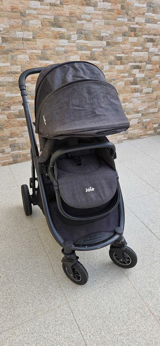 Conjunto carro bébé Joie Versatrax + Babycoque Joie i-Snug