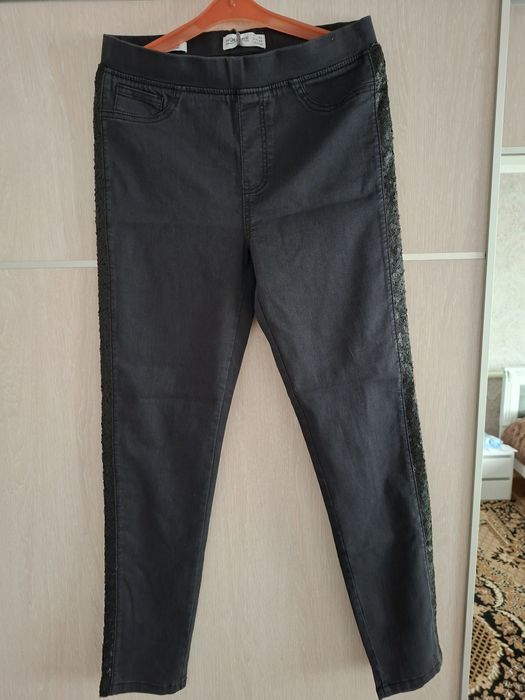 Чорні штани Holistic demin collection