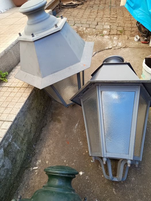 Candeeiros exterior antigos