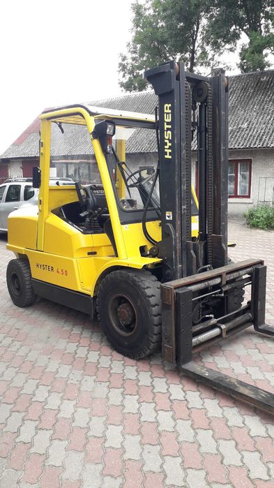 HYSTER H4.50XM silnik perkins diesel 4,5t pozycjoner wozek widlowy