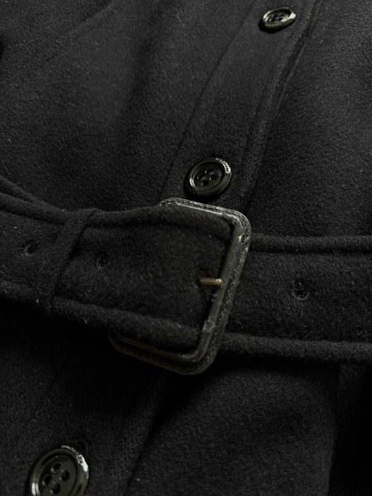 Oryginalny płaszcz damski Burberry Prorsum wool vintage y2k