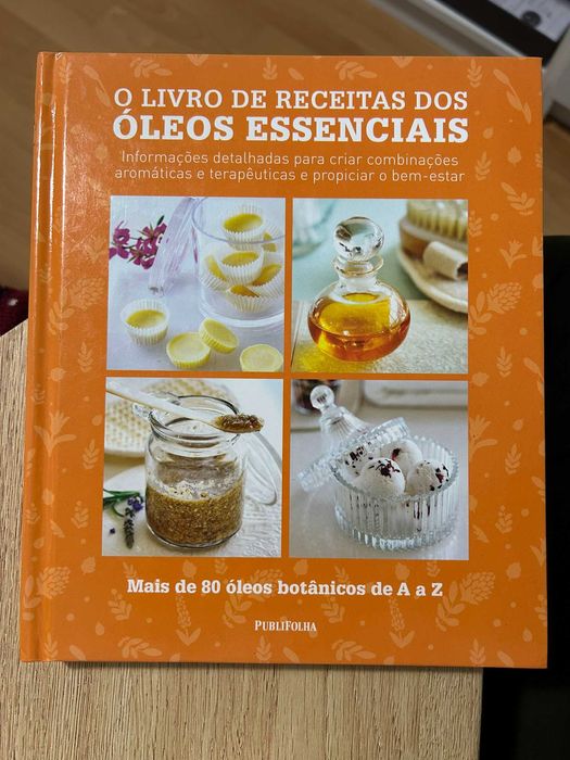 Livro de Receitas dos óleos essenciais - Publifolha