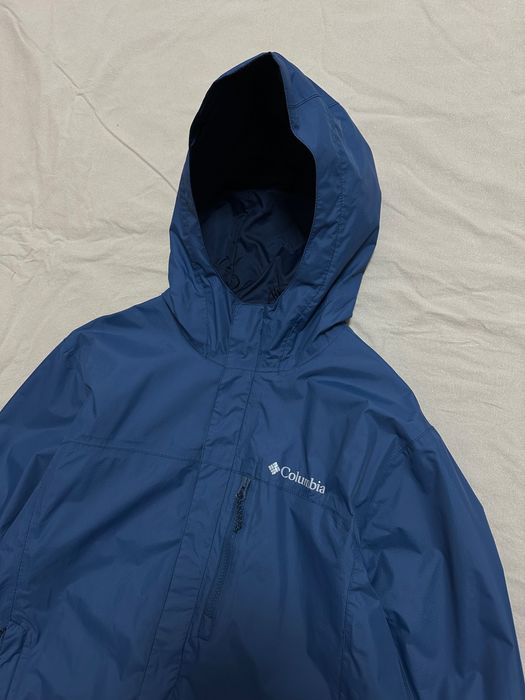 Ветровка Columbia omni tech синій колір
