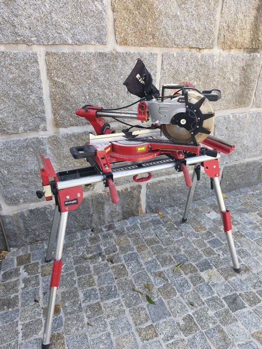 Máquina esquadria com cavalete Einhell