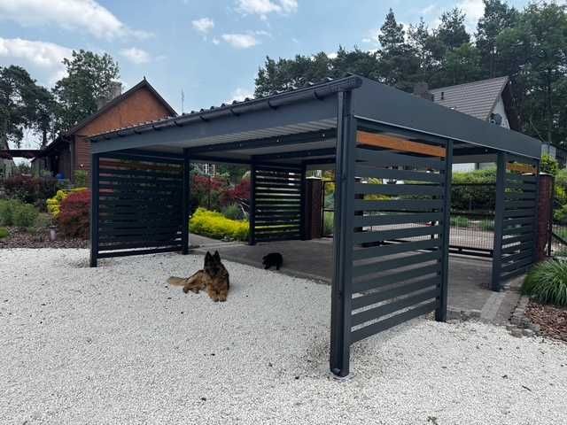 Carport 6x6 6x3 Wiata Samochodowa Altana Metalowa