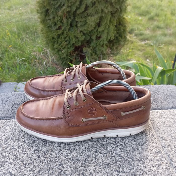 Buty Timberland Bradstreet 3-Eye Mokasyny Skórzane Rozmiar 42