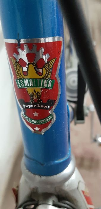 Bicicleta de estrada marca esmaltina em muito bom estado bonita