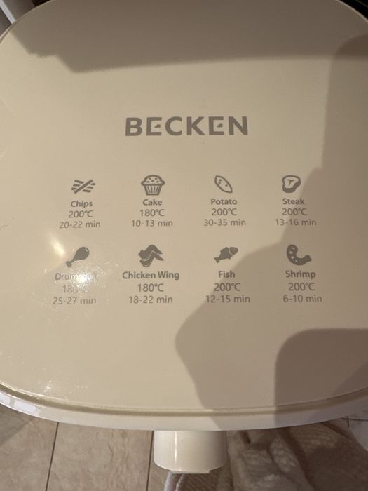 Air Fryer Becken  5 Lt