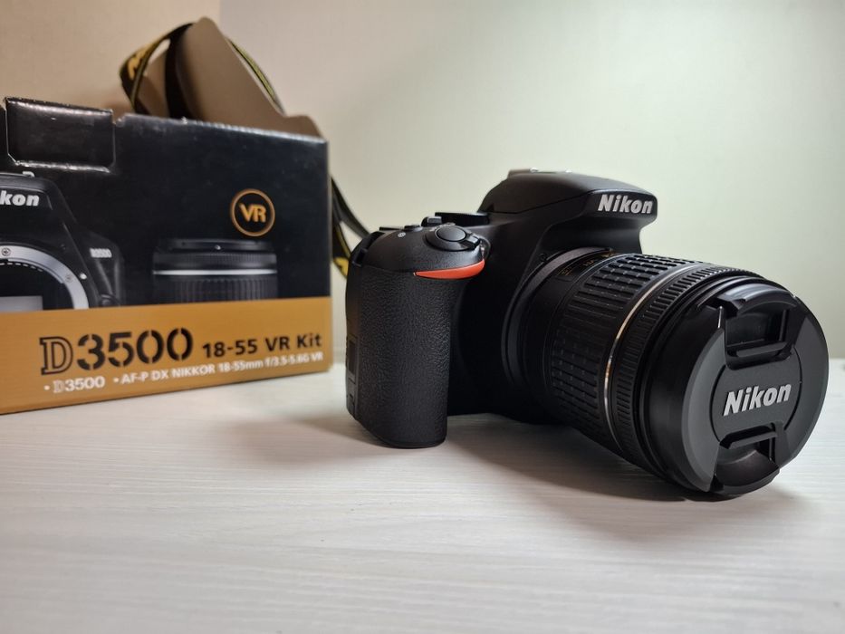 Новий Nikon D3500 + Новий Обєктив nikkor AF-P 18-55 vr