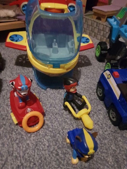 Zestaw Psi Patrol Łódź podwodna tracker chase rex