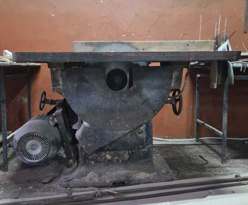 Рейсмус + Фуганок + Циркулярна пила