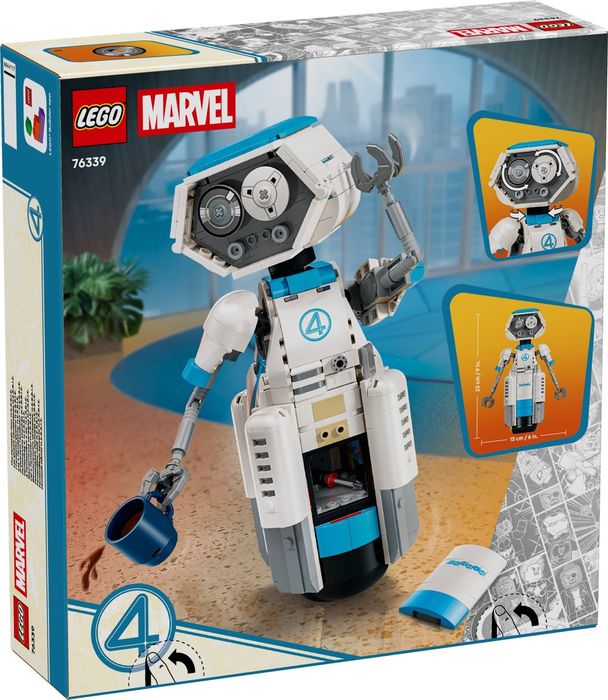LEGO® Marvel 76339 Робот ГЕРБІ (H.E.R.B.I.E)